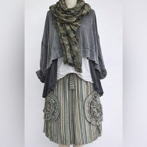 “Wearable art” skirt